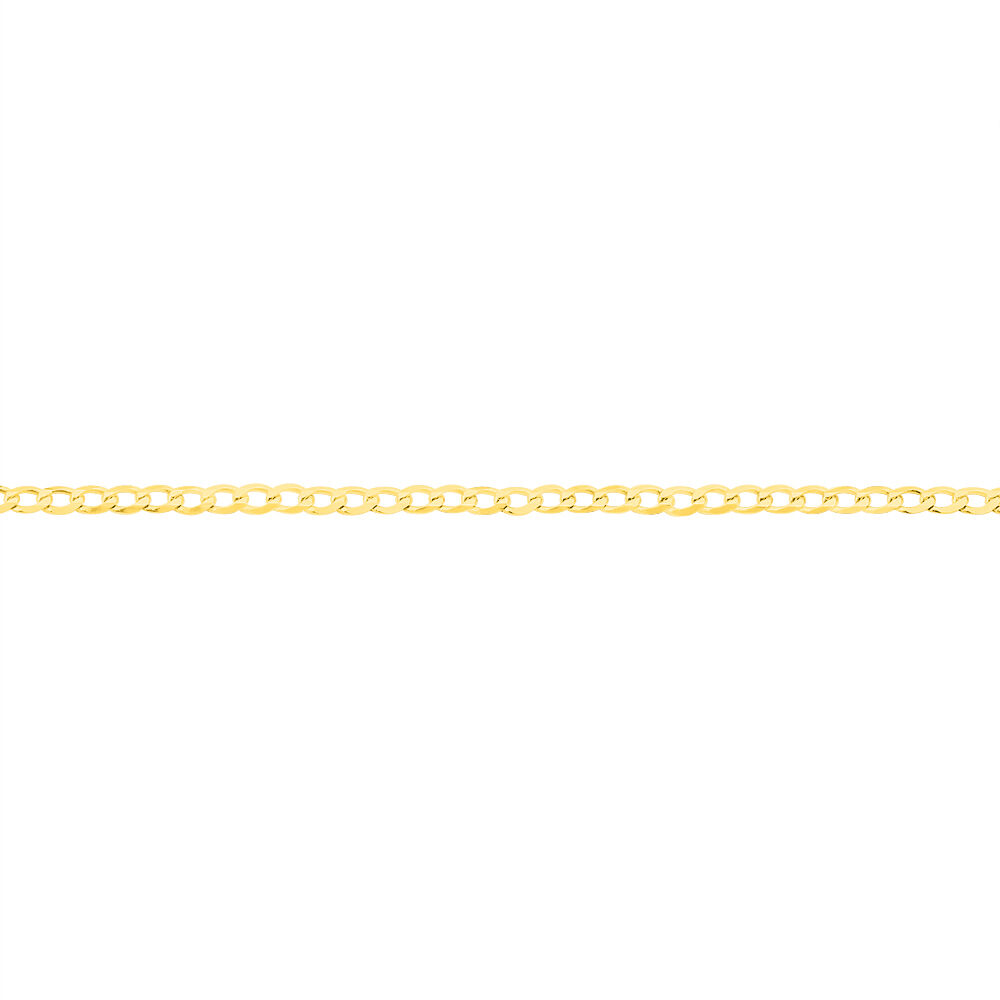 Bracelet Identité Etheline Maille Gourmette Or Jaune - Bracelets mailles Enfant | Marc Orian