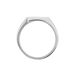 Chevalière Cillian Argent Blanc - Chevalières Homme | Marc Orian