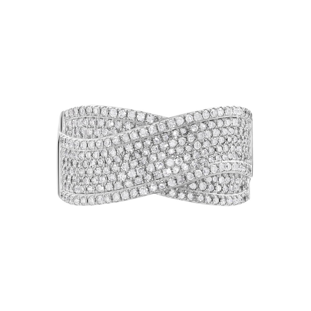 Bague Elyne Or Blanc Diamant - Parures de mariage Femme | Marc Orian