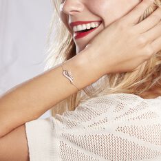 Bracelet Soliana Argent Blanc Oxyde De Zirconium - Bracelets chaînes Femme | Marc Orian