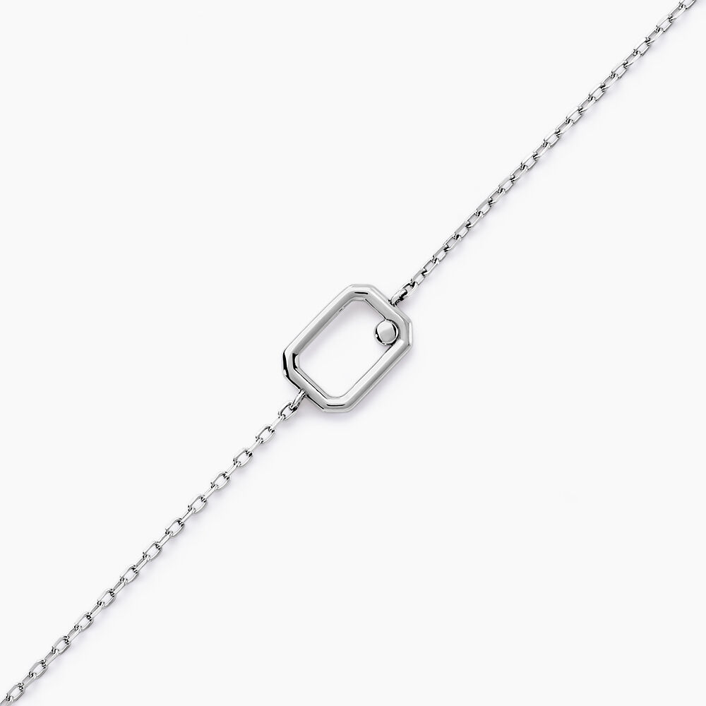 Bracelet Harmony Argent Blanc - Bracelets fantaisie Homme | Marc Orian