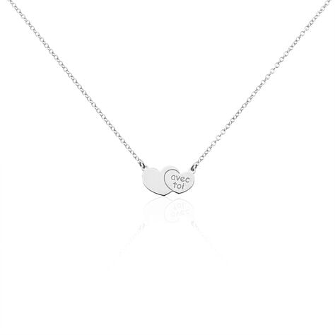 Collier Argent Blanc Tangi - Bijoux personnalisés Femme | Marc Orian
