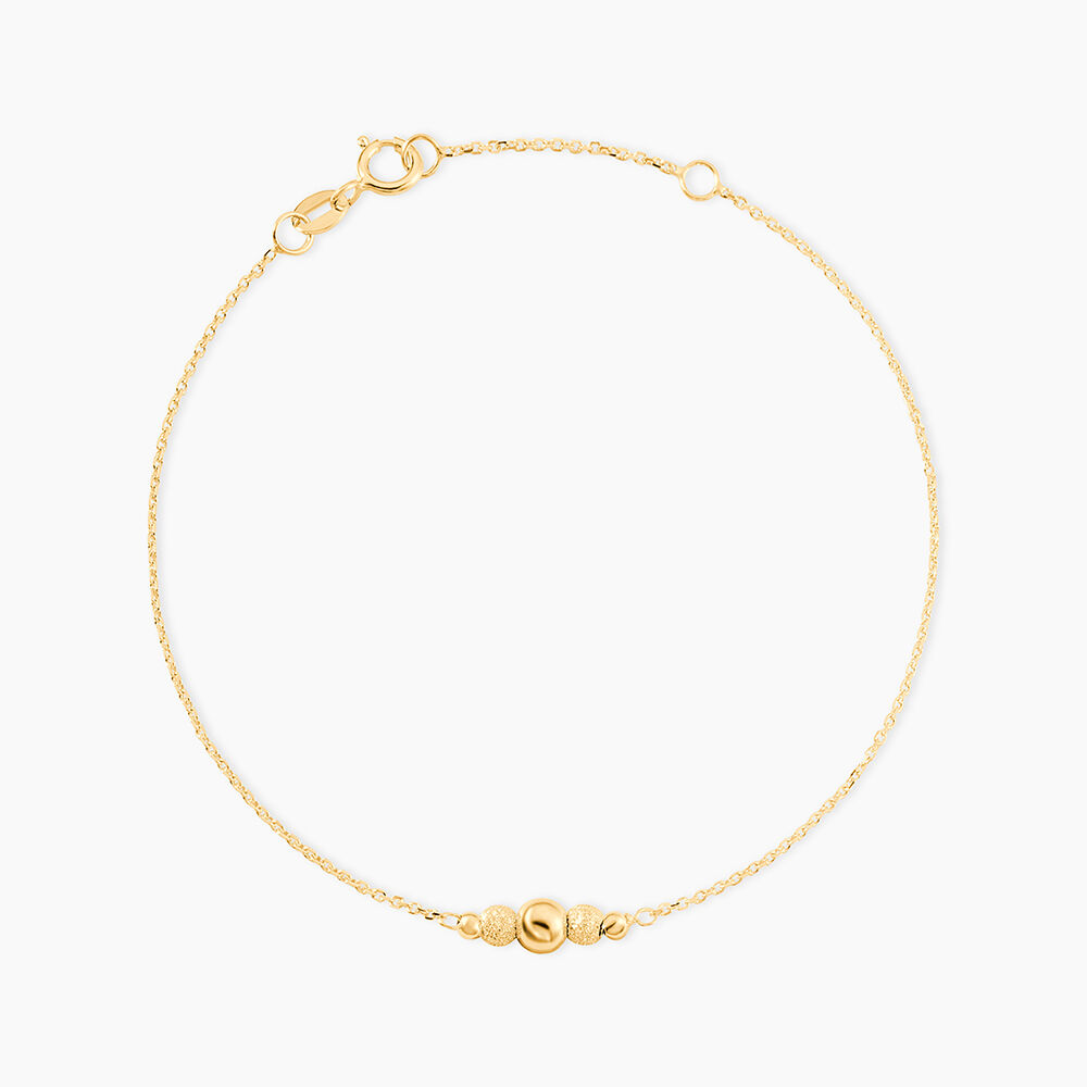Bracelet Or Jaune Jeanaelle - Bracelets cha&icirc;nes Femme | Marc Orian