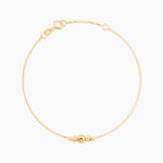 Bracelet Or Jaune Jeanaelle - Bracelets cha&icirc;nes Femme | Marc Orian