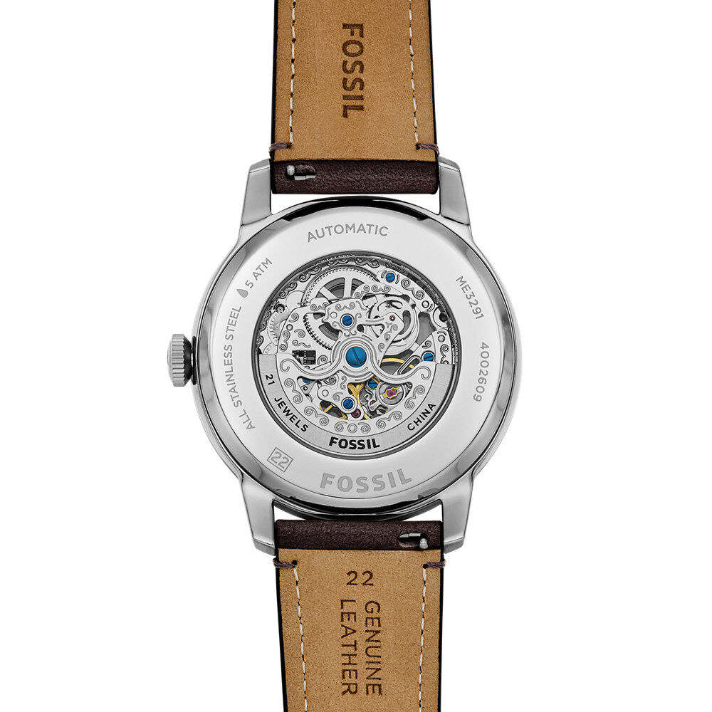 Montre Fossil Townsman Automatic Bleu - Montres automatiques Homme | Marc Orian