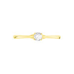 Bague Solitaire Solenia Or Jaune Diamant - Solitaires Femme | Marc Orian
