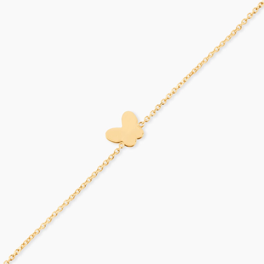 Bracelet Shaida Papillon Or Jaune - Bracelets cha&icirc;nes Enfant | Marc Orian