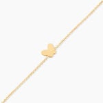 Bracelet Shaida Papillon Or Jaune - Bracelets cha&icirc;nes Enfant | Marc Orian