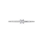 Bague Solitaire Or Blanc Nyala Diamants - Solitaires Femme | Marc Orian