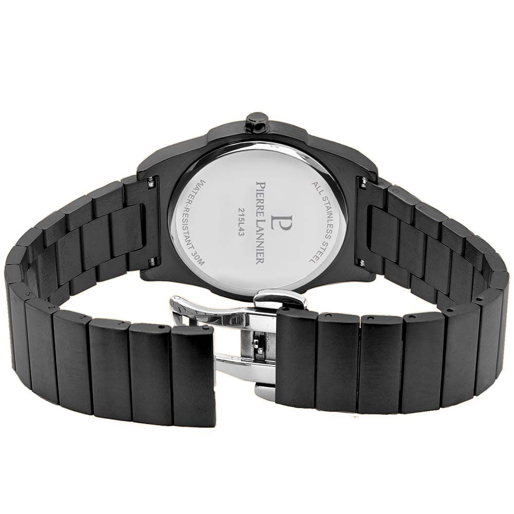 Montre Pierre Lannier Candide Noir - Montres classiques Homme | Marc Orian