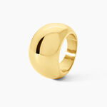 Bague Cleoria Acier Dore - Bijoux fantaisie Femme | Marc Orian