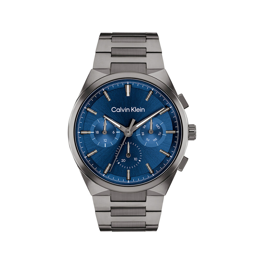 Montre Calvin Klein Distinguish Multifonctions Bleu - Montres &eacute;tanches Homme | Marc Orian