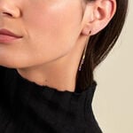 Bijoux D'oreilles Lavender Or Jaune Am&eacute;thyste - Pendantes Femme | Marc Orian