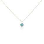 Collier Plaqu&eacute; Or Neassa Amazonite - Colliers avec pierres Femme | Marc Orian