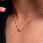 Collier Edenia Argent Rose Oxyde De Zirconium - Colliers avec pierres Femme | Marc Orian