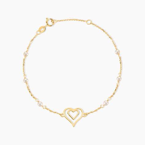 Bracelet Andrieu Or Jaune Perle De Culture - Bracelets cha&icirc;nes Femme | Marc Orian