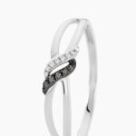 Bague Aline Or Blanc Diamant - Parures de mariage Femme | Marc Orian