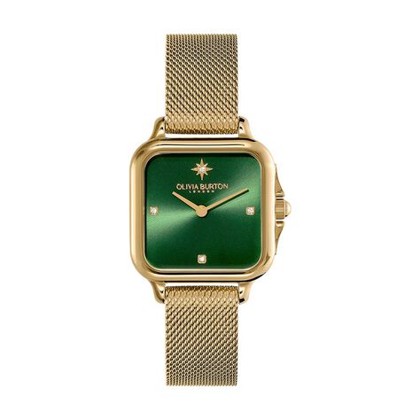 Montre Olivia Burton Grosvenor Vert - Montres &eacute;tanches Femme | Marc Orian