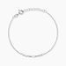 Bracelet Felisia Argent Blanc Cristaux De Swarovski - Bracelets fantaisie Femme | Marc Orian