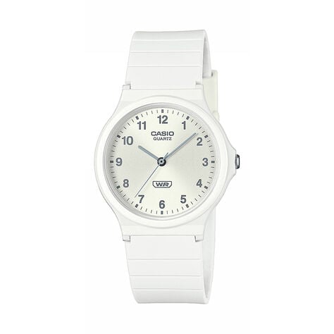 Montre Casio Collection Casio Timeless Collection Blanc - Montres &eacute;tanches Unisex | Marc Orian