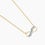 Collier Lyana Argent Dor&eacute; A L'Or 750/1000 - Colliers ete Femme | Marc Orian