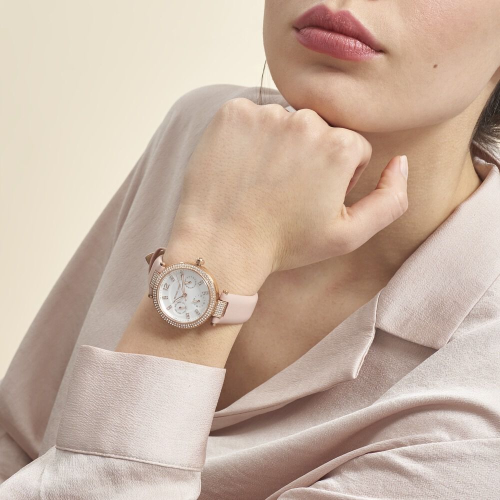 Montre  Michael Kors Parker 33 Blanc - Montres étanches Femme | Marc Orian