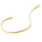Bracelet Izel Maille Anglaise Or Jaune - Bracelets mailles Femme | Marc Orian