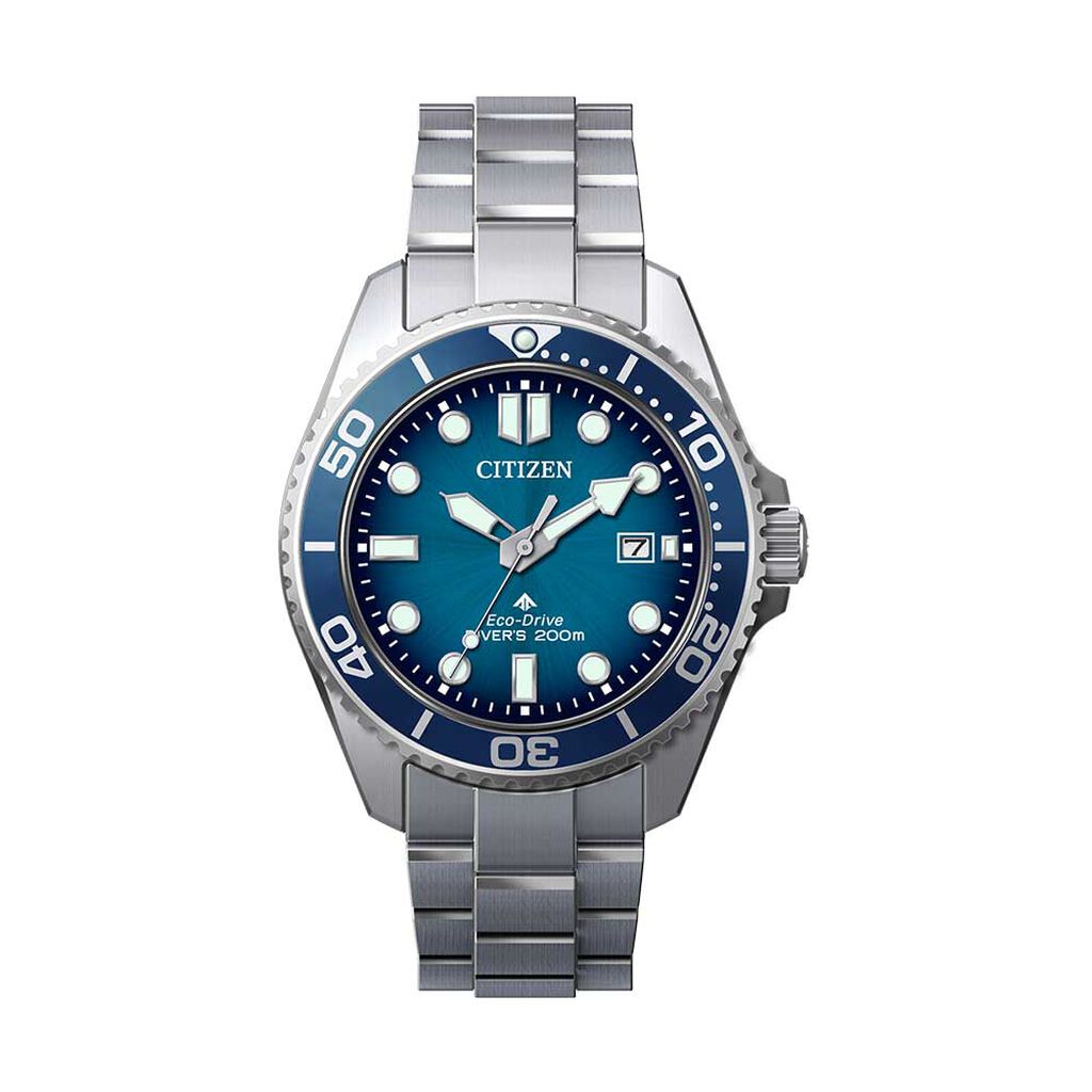 Montre Citizen Promaster Marine Eco-Drive Bleu - Montres étanches Homme | Marc Orian