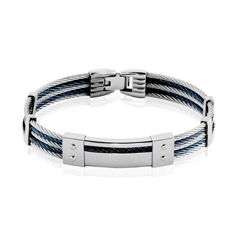 Bracelet Jourdan Herens Acier Blanc - Bracelets Homme | Marc Orian