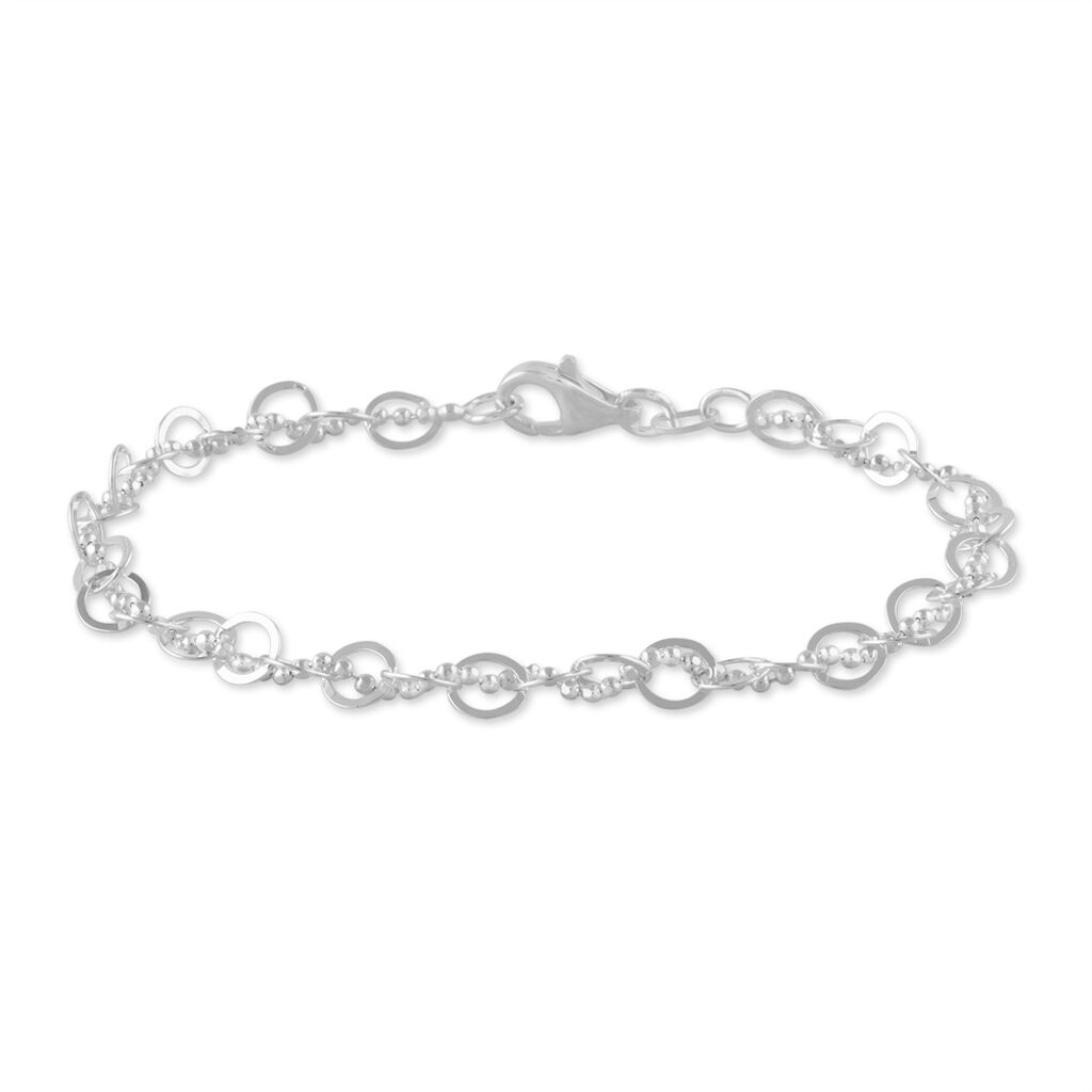 Bracelet Mayan Argent Blanc - Bracelets fantaisie Femme | Marc Orian
