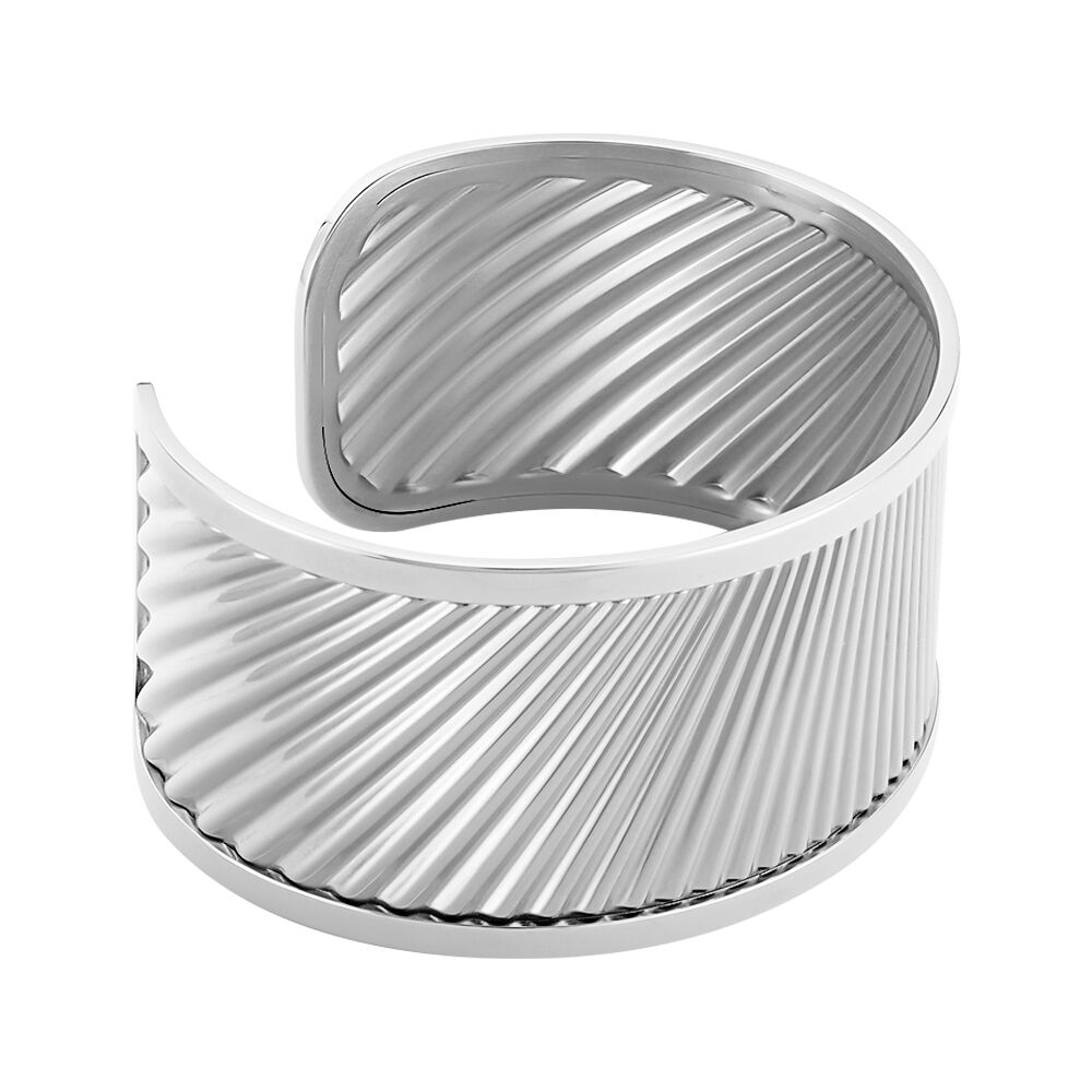 Bracelet Jonc Aud Acier Blanc - Bracelets joncs Femme | Marc Orian