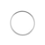 Alliance Dylis Argent Blanc - Alliances duo Homme | Marc Orian