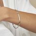 Bracelet Identité Vila Argent Blanc - Gourmettes Femme | Marc Orian