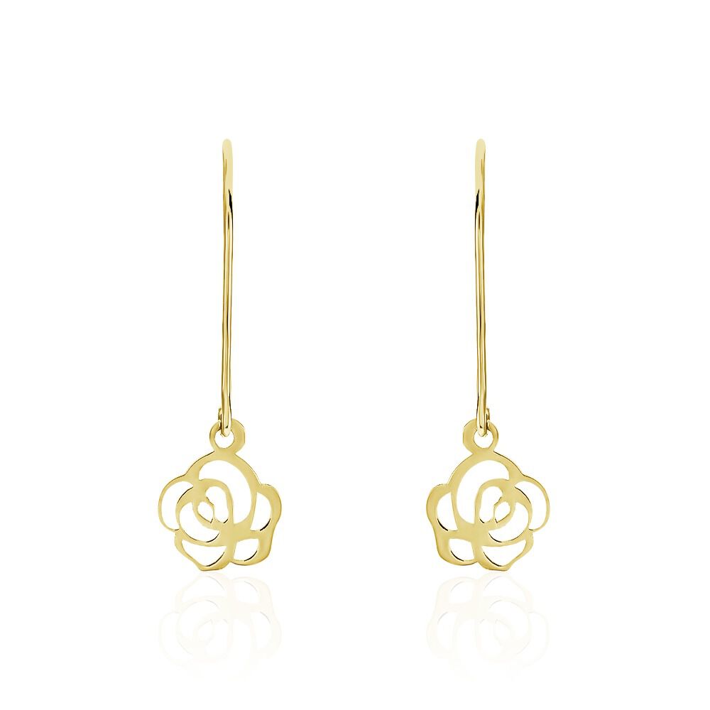 Boucles D'oreilles Pendantes Daley Or Jaune - Pendantes Femme | Marc Orian