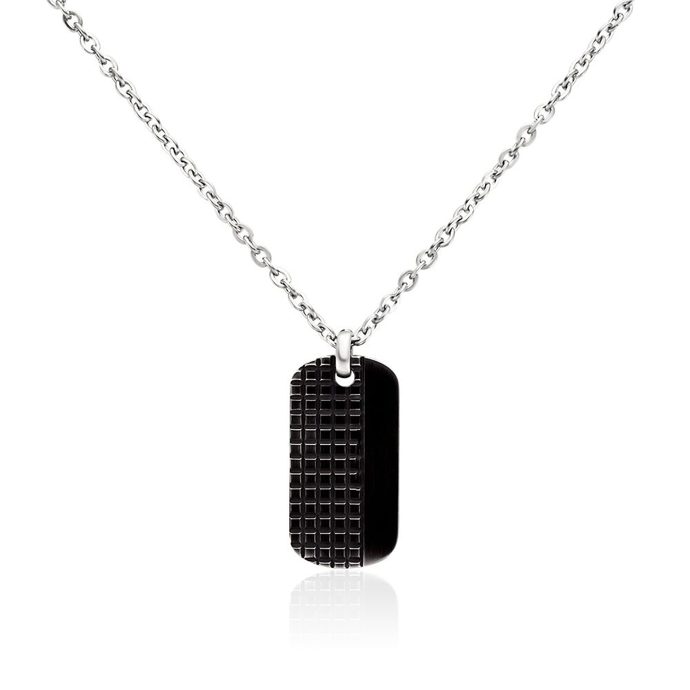 Collier Phebus Him Acier Blanc - Colliers Homme | Marc Orian