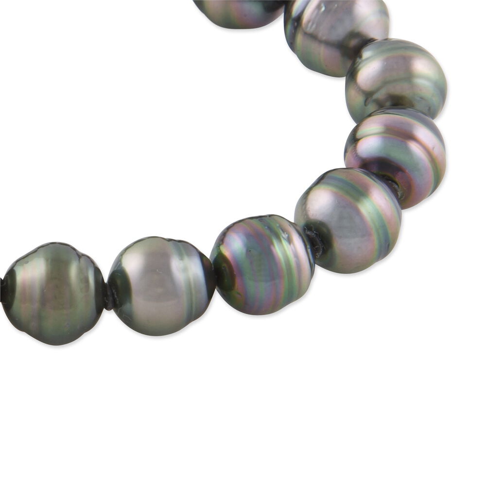 Bracelet Cerclee Or Jaune Perle De Culture De Tahiti - Bracelets cha&icirc;nes Femme | Marc Orian