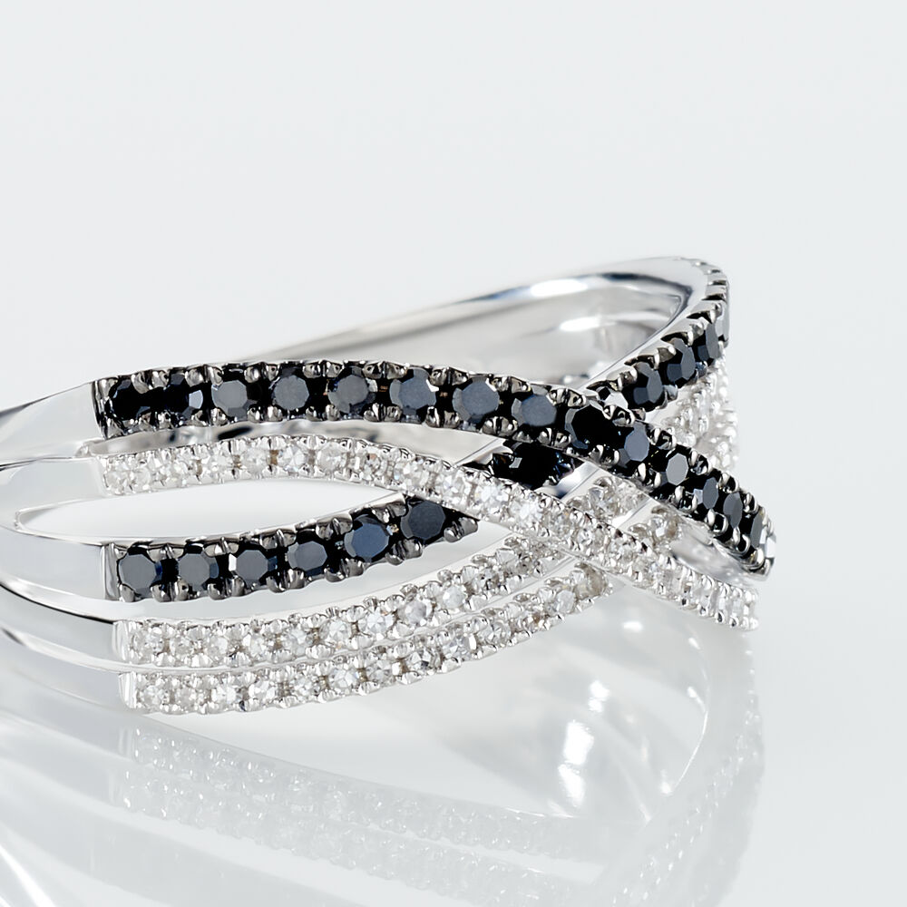 Bague Julianne Or Blanc Diamant - Bagues pierres pr&eacute;cieuses Femme | Marc Orian