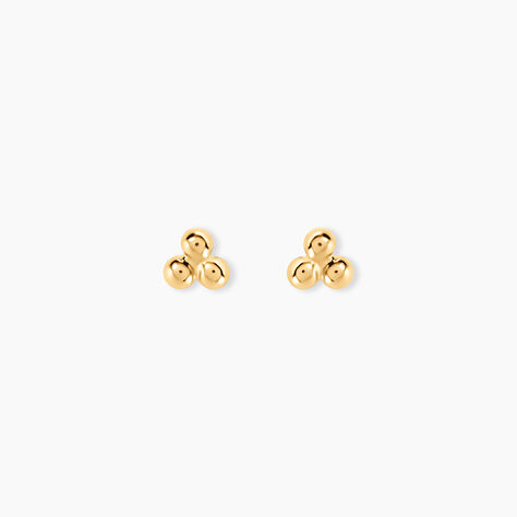 Boucles D'oreilles Puces Glen Or Jaune - Puces Femme | Marc Orian