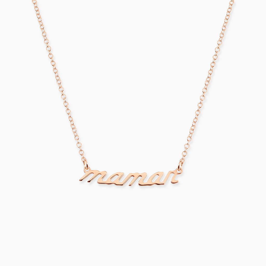 Collier Mendi Argent Rose - Colliers fantaisie Femme | Marc Orian