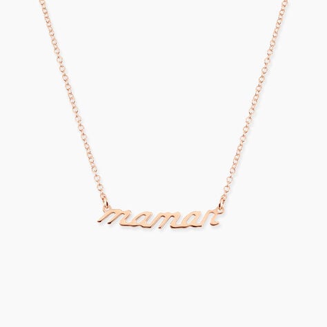 Collier Mendi Argent Rose - Colliers fantaisie Femme | Marc Orian