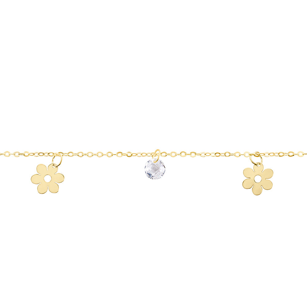 Bracelet Marganita Or Jaune Oxyde De Zirconium - Bracelets cha&icirc;nes Enfant | Marc Orian