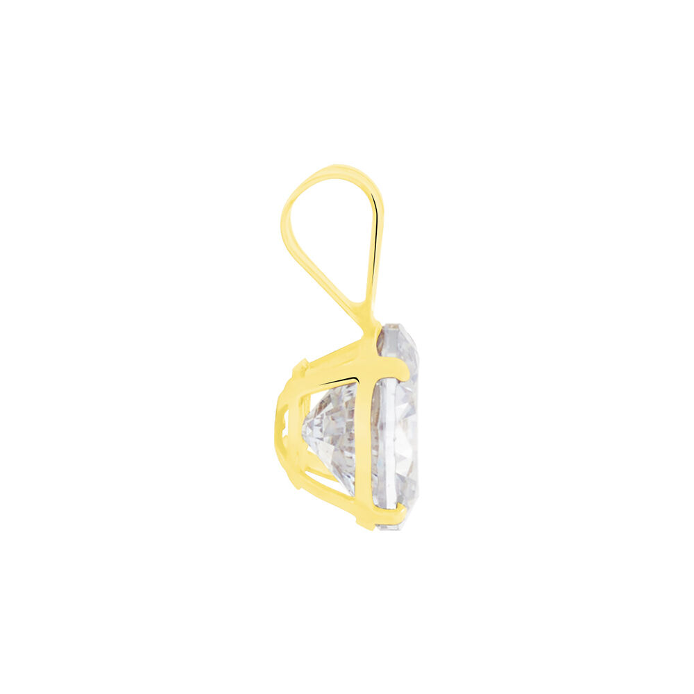 Pendentif Or Jaune Oxyde De Zirconium - Pendentifs Femme | Marc Orian