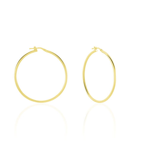 Créoles Verania Or Jaune - Boucles d'oreilles Créoles Femme | Marc Orian