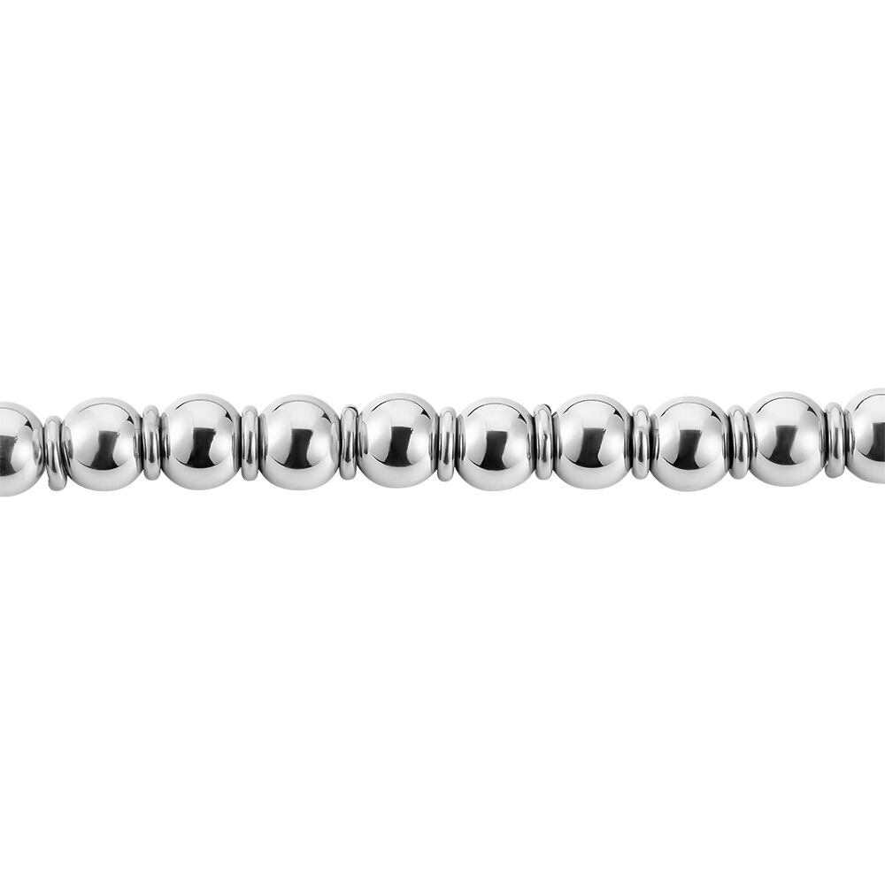 Bracelet Bilou Acier Blanc - Bracelets chaînes Femme | Marc Orian