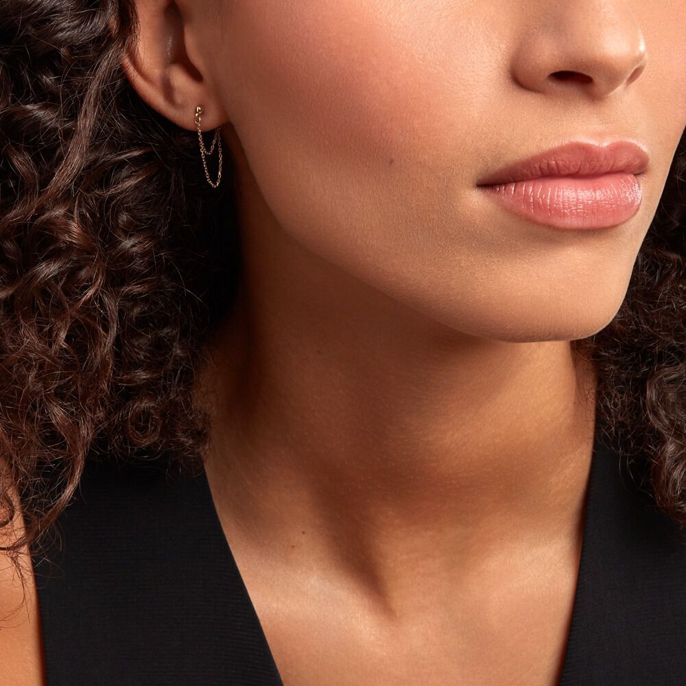 Boucle D'oreille Chander Or Jaune - Piercings d'oreilles Femme | Marc Orian