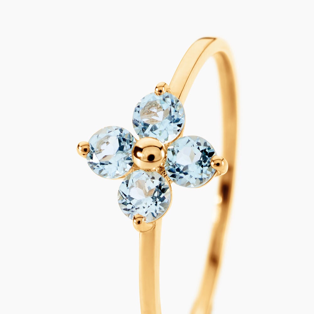 Bague Belovia Or Jaune Topaze - Bagues pierres fines Femme | Marc Orian