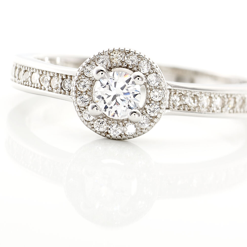 Bague M&eacute;lissande Argent Blanc Oxyde De Zirconium - Bijoux fantaisie Femme | Marc Orian