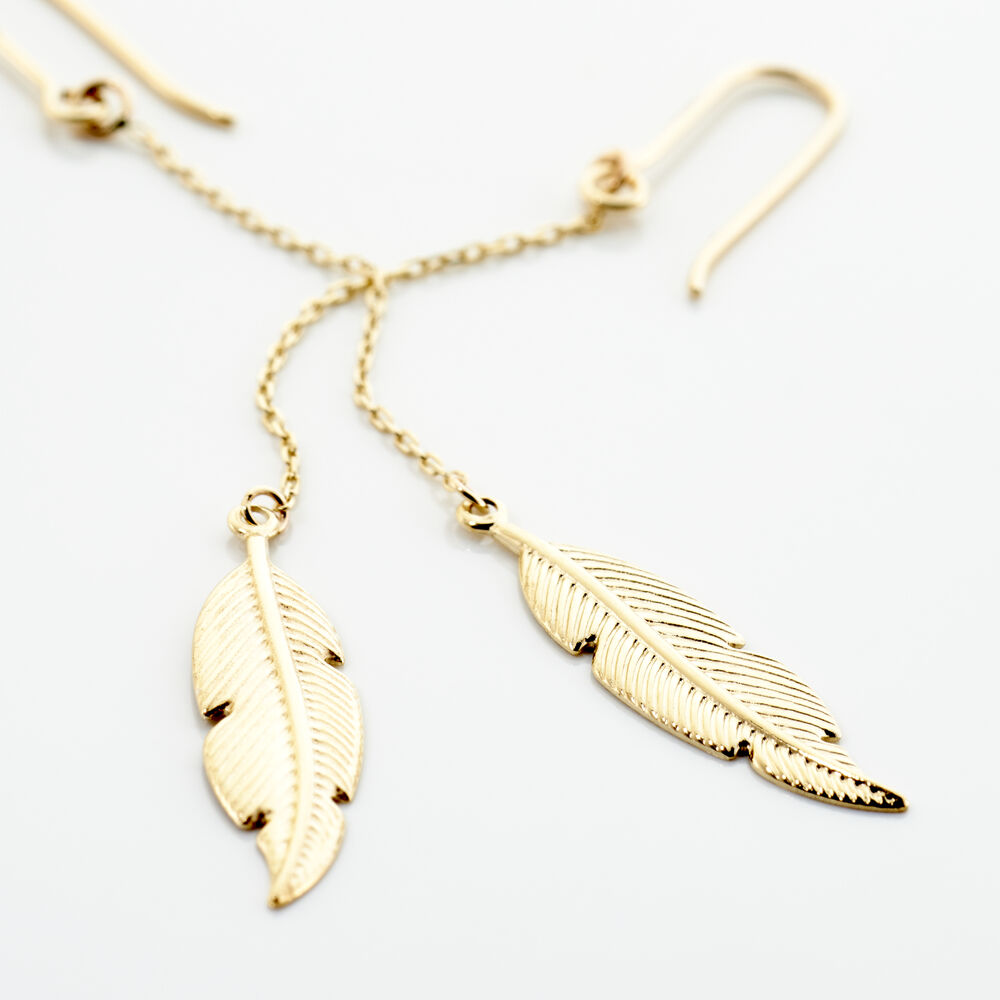 Boucles D'oreilles Pendantes Aubaine Or Jaune - Pendantes Femme | Marc Orian