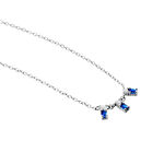 Collier Argent Blanc Augusts Oxydes De Zirconium - Colliers avec pierres Femme | Marc Orian