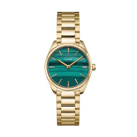 Montre Cluse F&eacute;roce Mini Vert - Montres &eacute;tanches Femme | Marc Orian